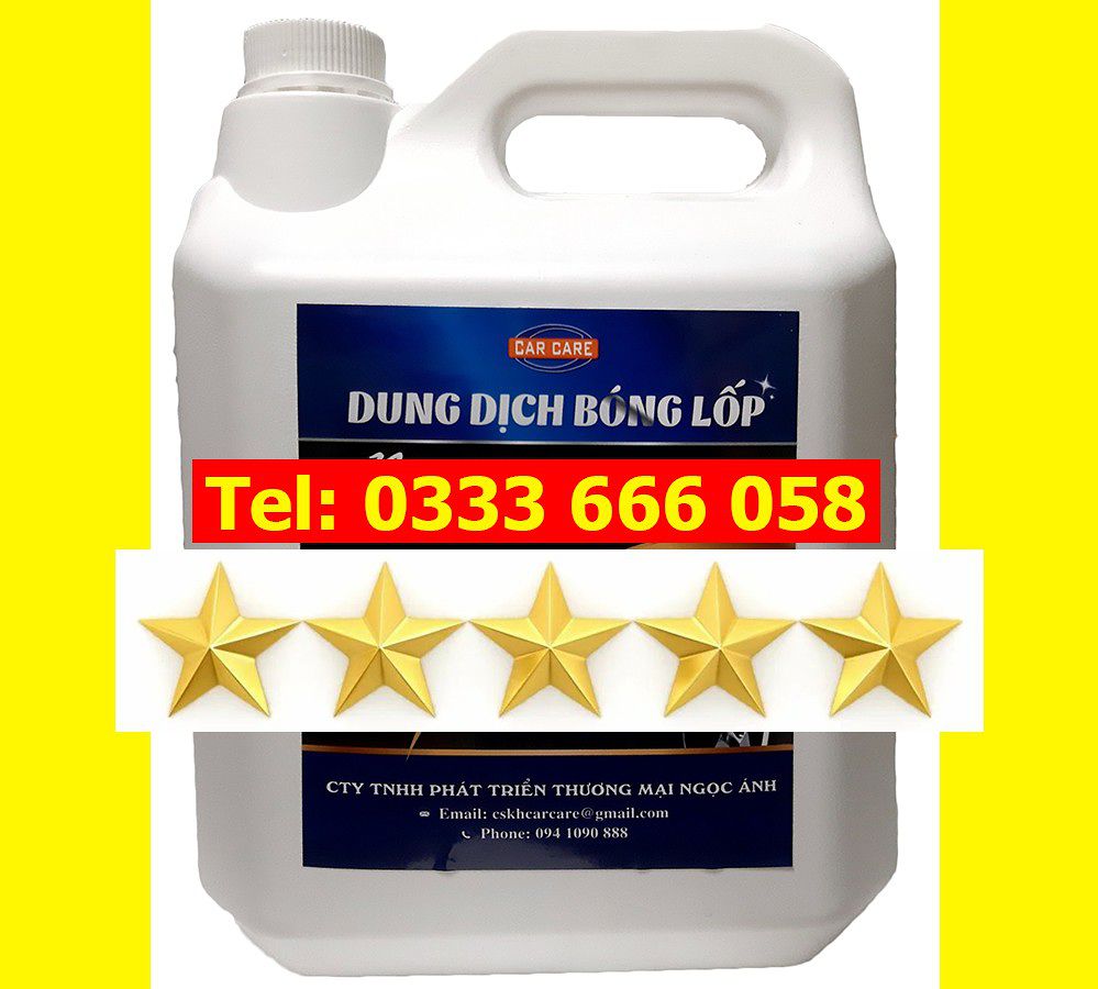 Dung dịch bóng lốp Car care