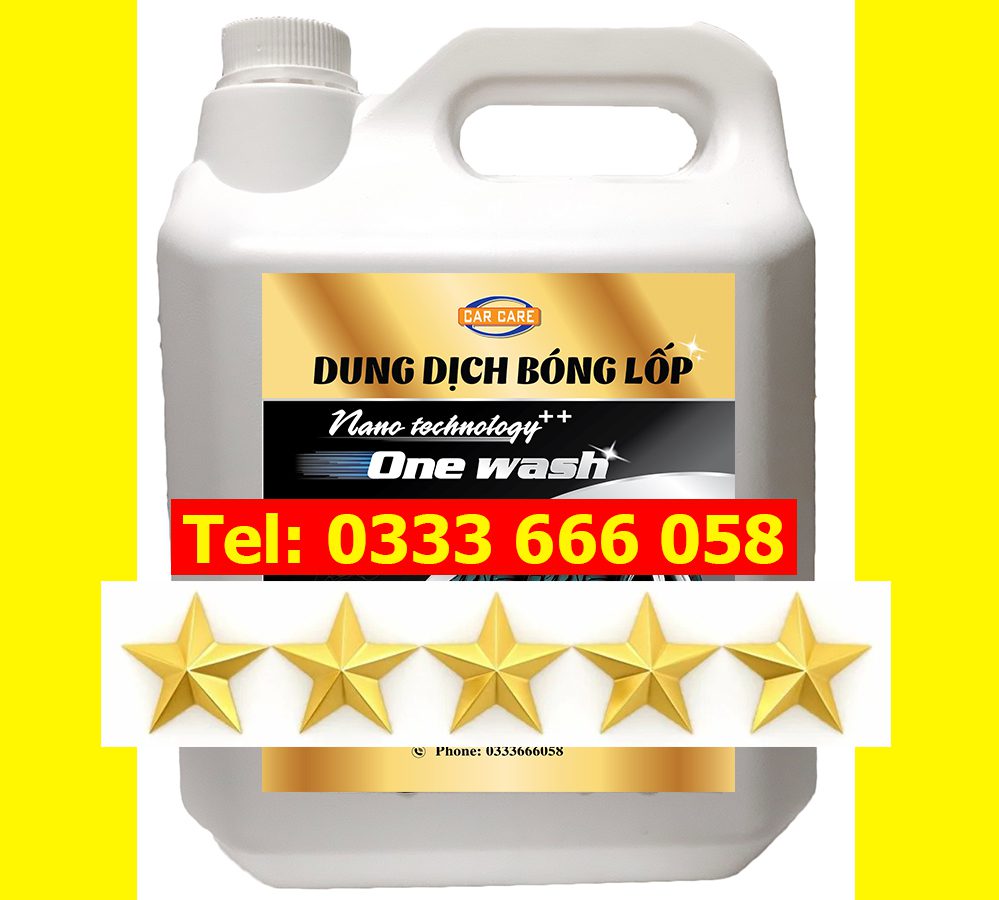 Dung dịch bóng lốp One Wash