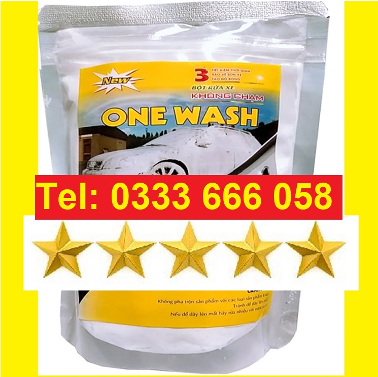 bột rửa xe không chạm One Wash