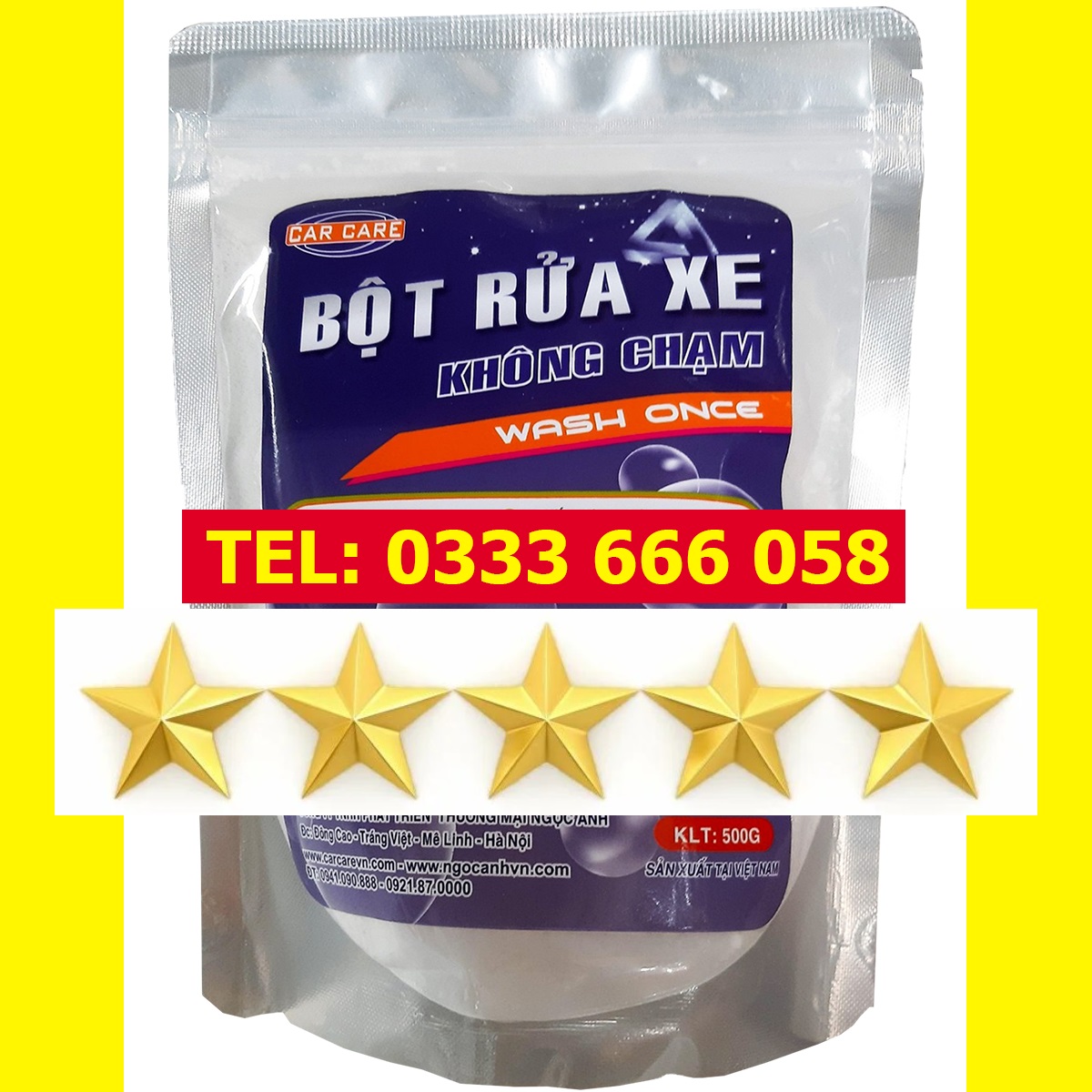 bột rửa xe không chạm One Wash V2 (Wash Once)